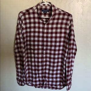 ZARA Man flannel button down